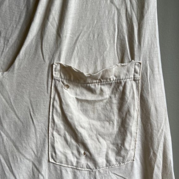 ROCKSTAR CREAM SLEEVELESS TEE - Picture 2 of 4